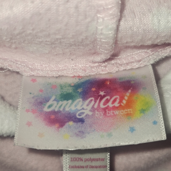 Pink Polka Dot Hooded Pajama Set with Tulle Skirt - Picture 8 of 11